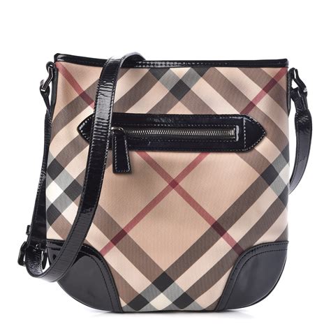 burberry nova check hand bag black|burberry nova check crossbody bag.